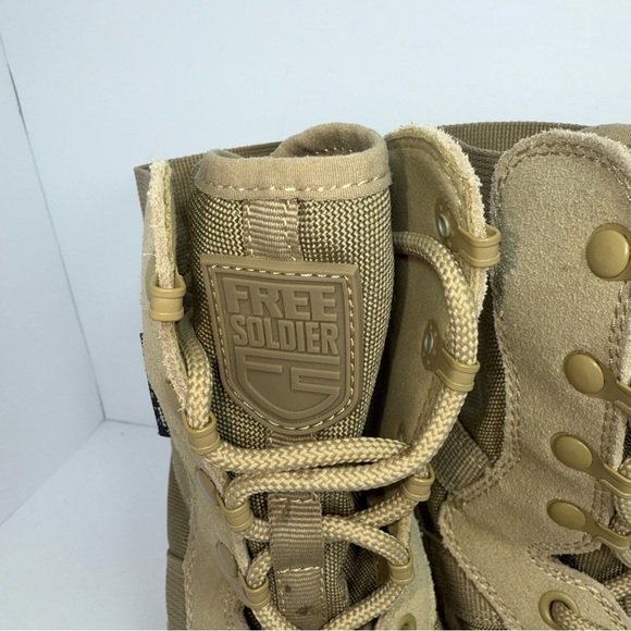 Free Soldier Men\'s Tactical Boots  Sz 10.5 NWT Lightweight Combat Boots NO BOX main image 7